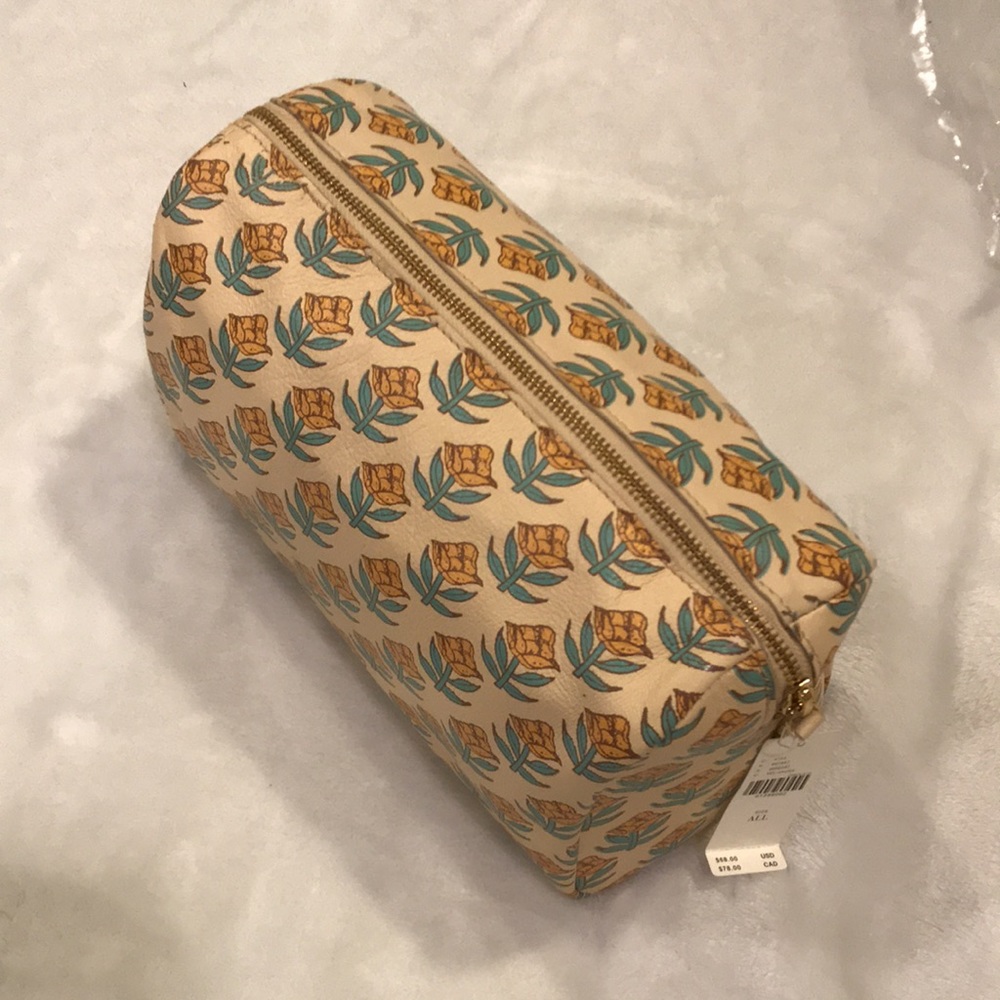 Anthropology Cosmetic Spring bag